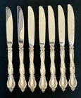 Grand Regency International Sterling Knives 9” ~ Set of 7