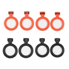 1pcs 4.25D 12.00D Optical Eyeglass Lens Trial Lens for Trial Lens Set Plastic F