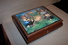 M I HUMMEL SPIELDOSE SCHMUCKSCHATULLE SPIELUHR schmuckkästchen swiss musical dos