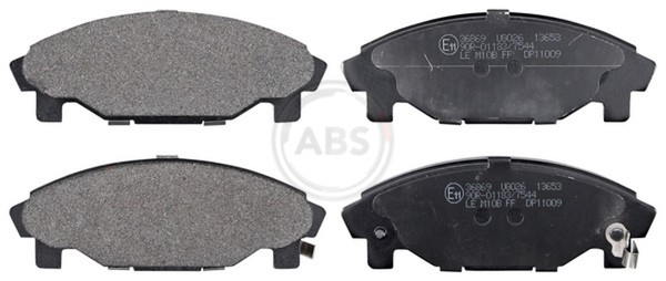 Bremsbelagsatz Scheibenbremse A.B.S. 36869 FüR Charade Move Daihatsu 4 G200 G202-image