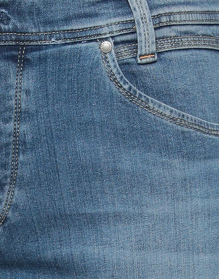 Jeans dritti PEPE JEANS prezzo consigliato €107 W33 L32 blu elasticizzato sbiadito vestibilità regolare - Immagine 4 di 4