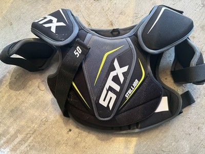 STX Stallion 50 Lacrosse Shoulder Pads ,Arm Guards, gloves set 