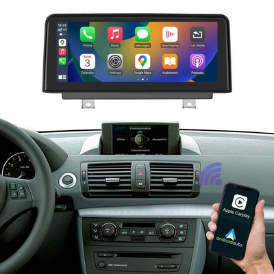 Für BMW CCC E81 E82 E87 E88 10.25' Wireless CarPlay Touchscreen Autoradio