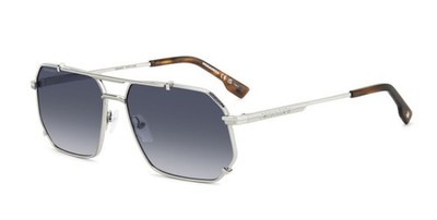 DSQUARED2 DSQ2 0175/S - 010 08 - Sunglasses - Silver/Blue Gradient