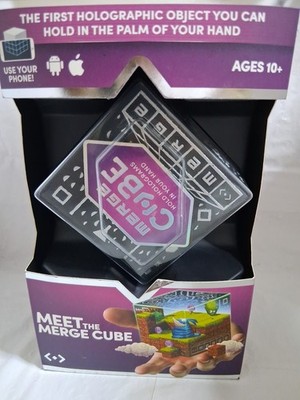 Merge Cube Hold Holograms in Your Hand Virtual Game Toy for IOS Android Tablet