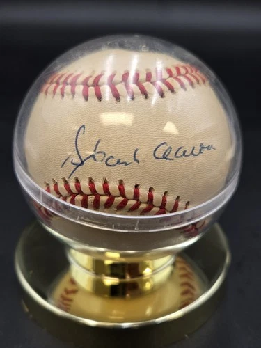 Hank Aaron Signed Baseball With COA
