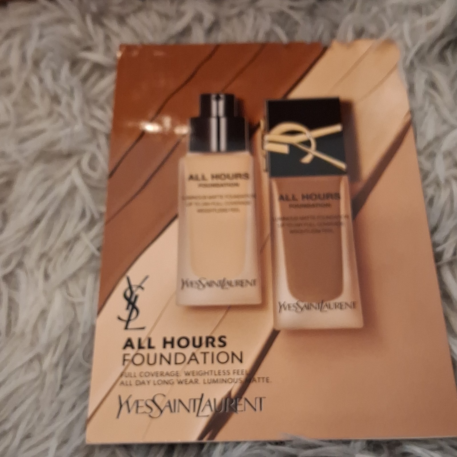 Yves Saint Laurent Lipstick Rouge Paradoxe, Mascara, Foundation Sample, Pouch thumbnail 16