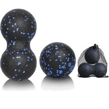 Erdnuss Faszienball 2er Set – Massagebälle für Tiefenmuskulatur