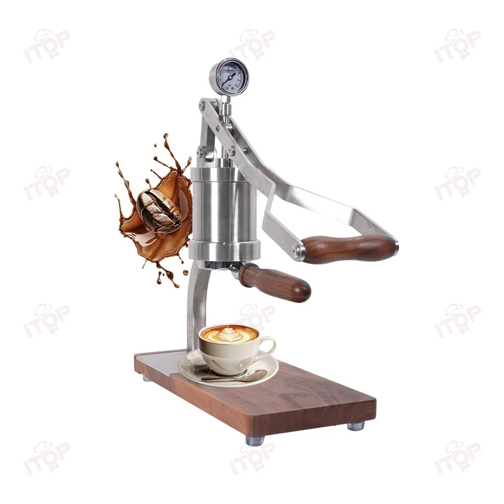 Hand Press Coffee Machine 9 Bar or Variable Pressure E61 /58mm Espresso Machine