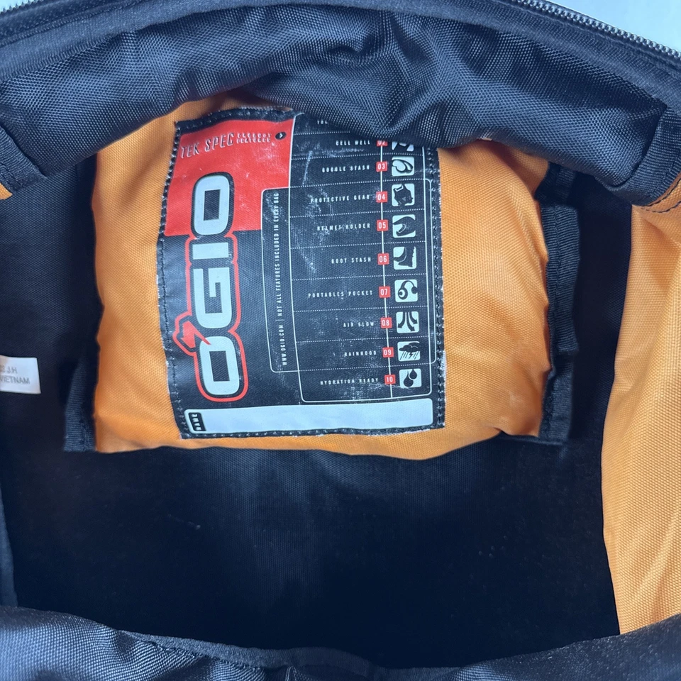 Paquete de herramientas OGIO MX 450 bolsa de cintura negra con botella de agua todoterreno motocross Foto 4 de 4