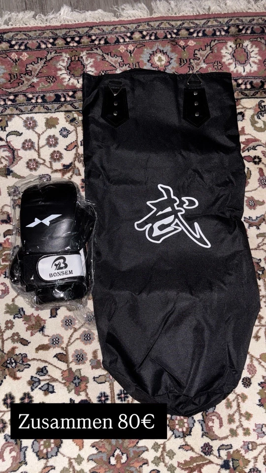 Hammer Boxsack mit Handschuhen und Tasche LIES Beschreibung - Bild 3 von 3