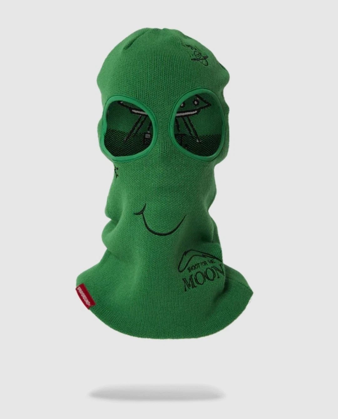 Sprayground Martian Money Ski Mask - NWT GREEN Marvin The Martian UFO Face Mask
Opens in a new windo