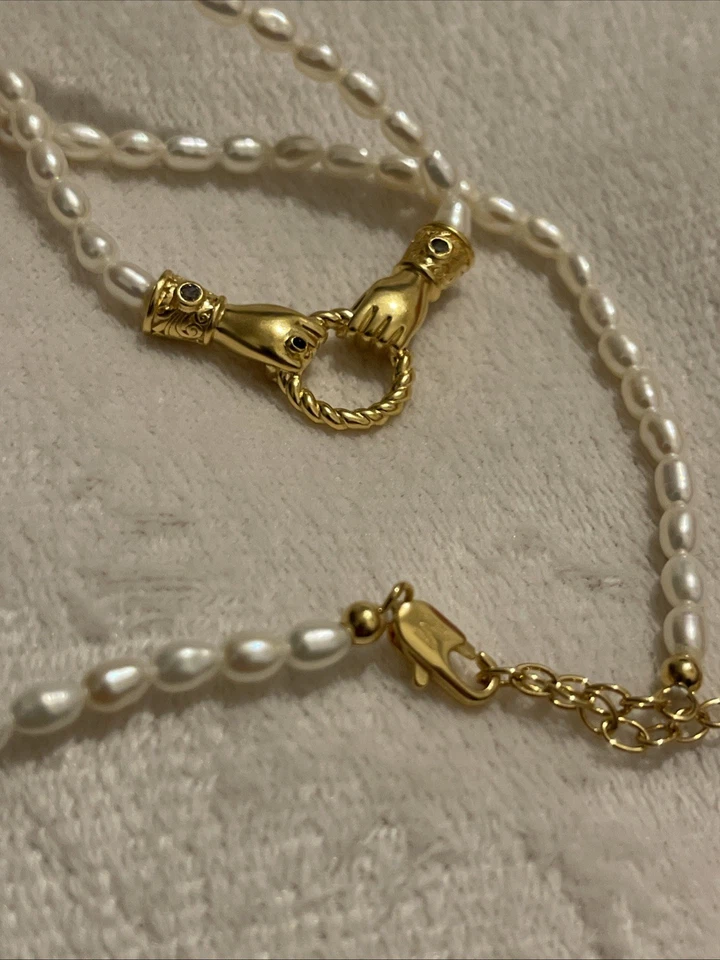 COLLAR COLGANTE DE PERLAS HARRIS REED EN BUENAS MANOS Missoma Foto 3 de 3