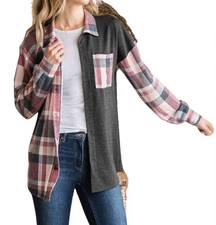 Heimish Usa Plaid Button Down Shirt Size M