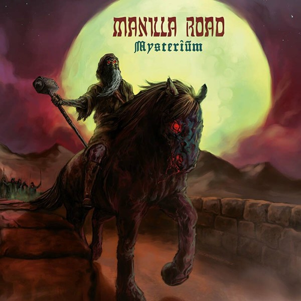 Manilla Road - Mysterium Green/Yellow BI-COLOR Vinyl - Vinyl Record - G3Z-image