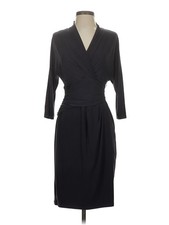 Suzi Chin for Maggy Boutique Women Black Cocktail Dress 4