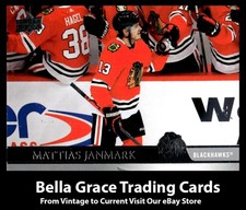 2020-21 Upper Deck Mattias Janmark #526 Chicago Blackhawks NHL Hockey