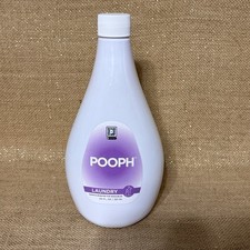 Pooph Laundry Odor Eliminator 20 oz Bottle 10 Loads Fragrance Free- New Sealed