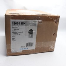 Kichler Gunnison 1 Light Vanity Light Black 5.5" 45664BK