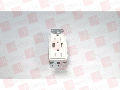 HUBBELL USB15A5W / USB15A5W (NEW IN BOX)