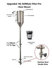 New Upgraded StillMate 10L Full Stainless Steel (Carbon) FILTER PRO - Standard