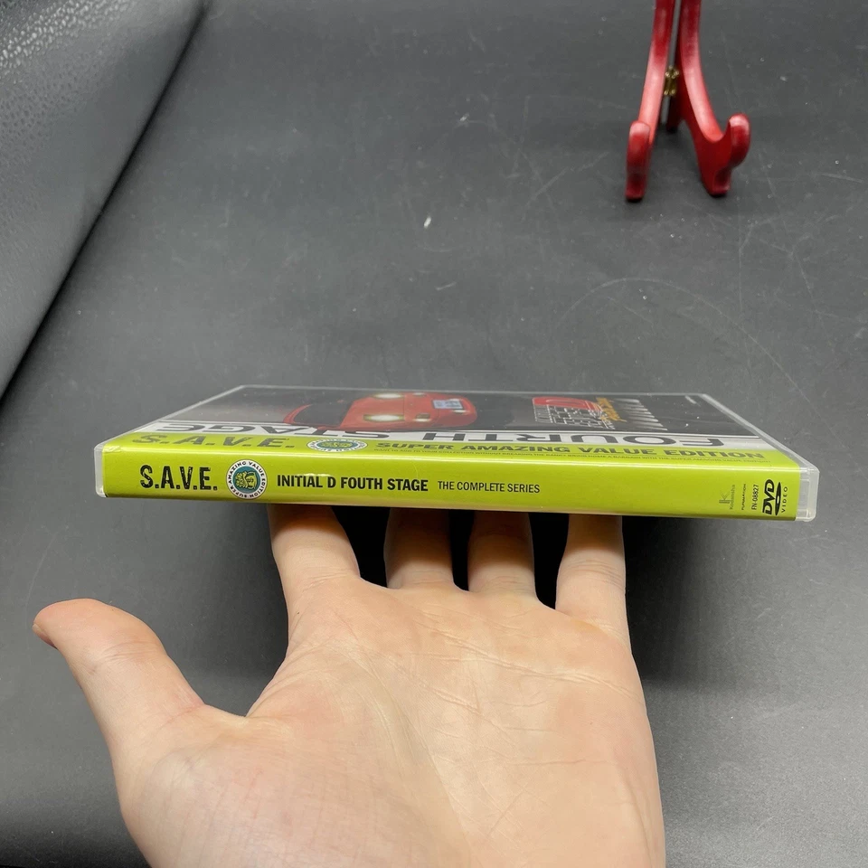 Initial D Fourth Stage Project D Complete Series (4 DVD Set) S.A.V.E. Funimation - Image 4 of 4