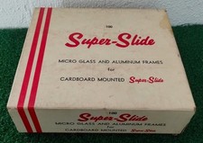 Vintage Super-Slide 100 Micro Glass And Aluminum Frames