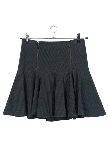 Mini jupe noire taille haute | FR