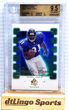2000 Upper Deck SP Authentic JAMAL LEWIS #RF6 Ravens Rookie Fusion BGS 9.5