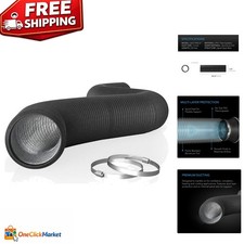 Versatile 6-Inch Aluminum Ducting, 25 Feet wi...