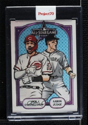 2021 Project 70 Online Exclusive All Star Game Nick Castellanos Aaron Judge 1ey1
