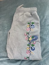 Palace Floral Stitch Joggers Sweatpants Size Large