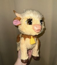 Fur real friends Maggie highland cow feed and follow 11 inch interactive plush