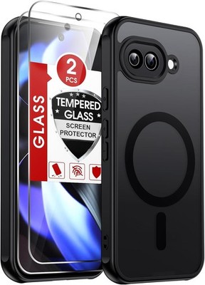 For Google Pixel 9A Case with 2x Screen-Camera Bump Protection, Military Grade