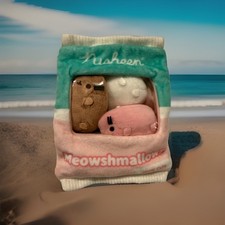 GUND Pusheen Meowshmallows Bag of Treats with Removable Mini Plush, 7.5