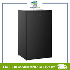 91L Freestanding Under Counter Fridge Black