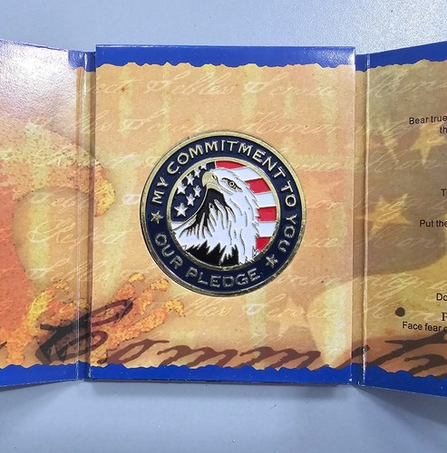US Army National Guard "My Commitment To You" Pledge Challenge Coin Lot of 5 New - Picture 2 of 5