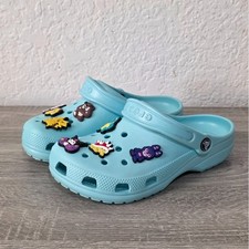 Crocs Classic Clogs Aqua Womens 6 Mens 4 Slip On Relax