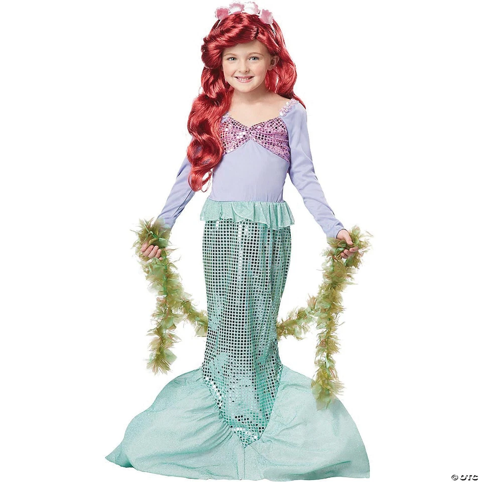 Girl's Little Mermaid Costume - California Costumes - Image 3 of 3