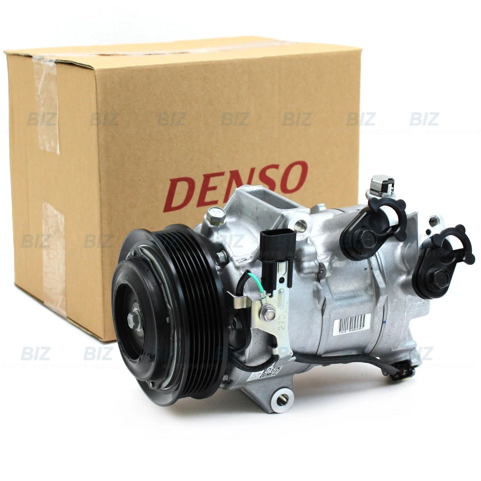 Compresor de aire acondicionado DENSO para Hyundai Sonata 2020-2023 1,6 L 2,5 L sin turbo 97701-L0000 Foto 2 de 4