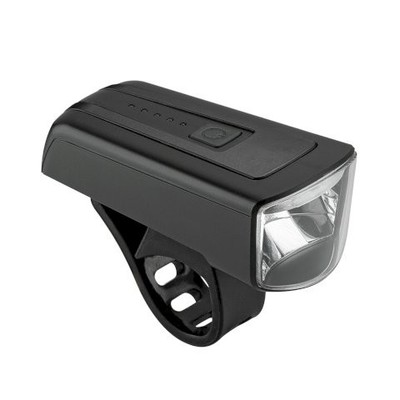 AXA LED Akkufrontleuchte Dwn 70 Lux Befestigung: Lenker | schwarz