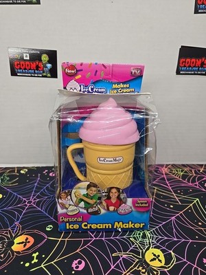 As Seen On TV Ice Cream Magic EZ Personal Ice Cream Maker Pink *MISSING SPOON*