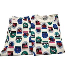 Hanna Andersson Size 160 Christmas Snowglobe Pajamas
