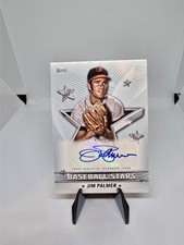 2022 Topps Series 1 - Baseball Stars Autographs Jim Palmer #BSA-JP Black /99...