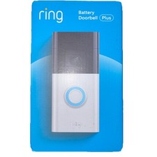 Ring Battery Doorbell Plus - Satin Nickel for sale online | eBay