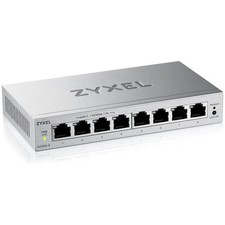 Zyxel GS1200-8V3 8 Port Network Ethernet Switch: 1GB Web-Managed, VLAN, QOS, IGM
