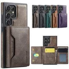 For Samsung Galaxy S26/S25/S24 Magnetic Detachable 2 in 1 Wallet Stand Case