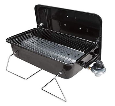 Duke Grills Omaha Go Anywhere Portable Gas Grill - Mini BBQ Propane Grill for Ca