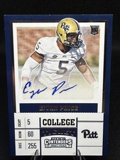 2017 Panini Contenders Draft Picks - College Ticket Ejuan Price #280 (AU, RC)