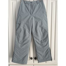 L.L. Bean Blue 3M Thinsulate Warm SNOW PANTS Winter Snowboard Ski Kids 14 NWT